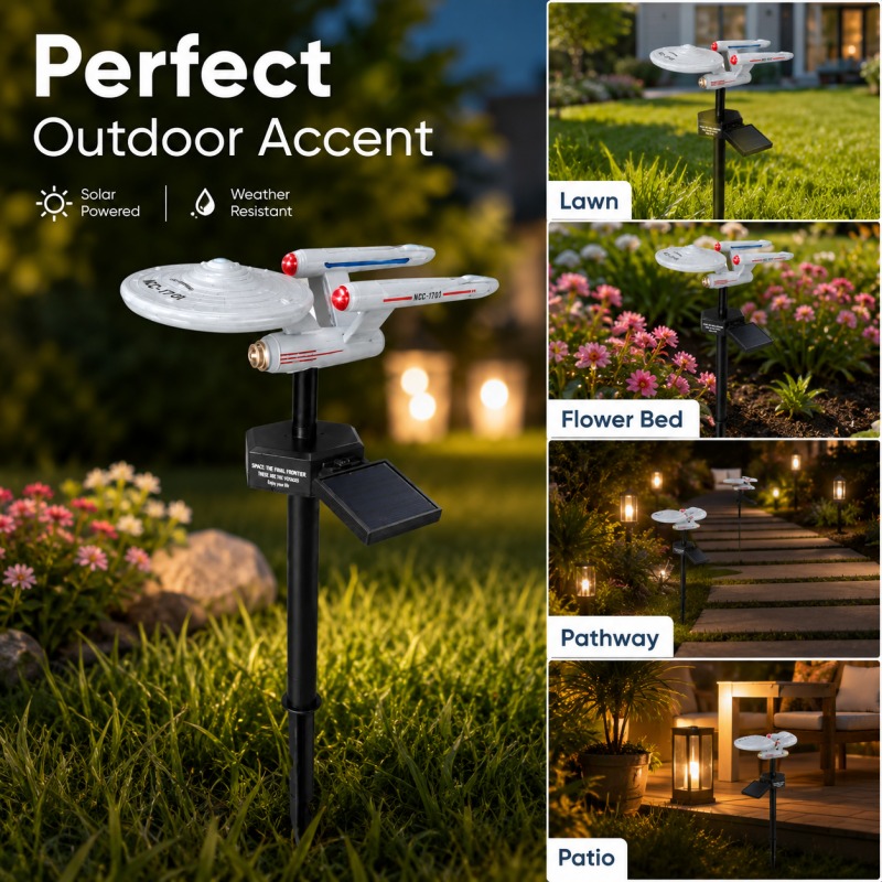 Smart Garden Light - 스타 트렉 USS 엔터프라이즈 솔라 가든