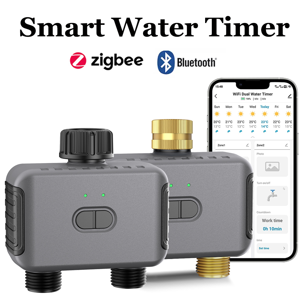 Smart Garden Water Timer - 투야 스마트 워터 타이머 지그비/블루투스 자동