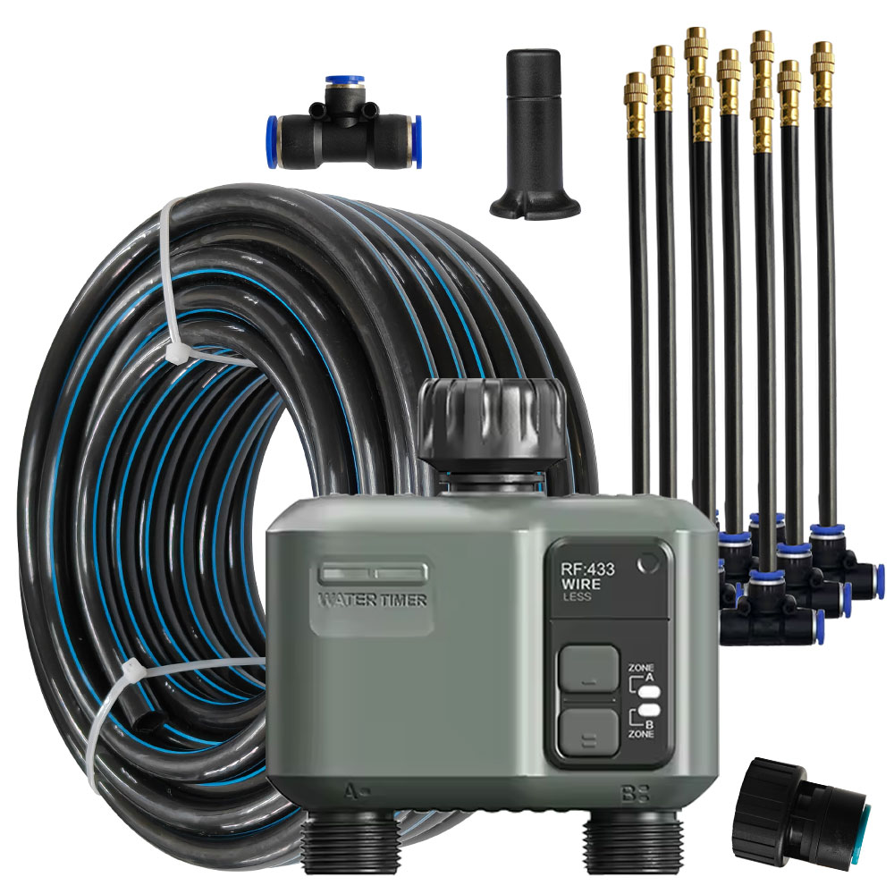 Smart Garden Water Timer - 2존 투야 와이파이 RF433 스마트 정원