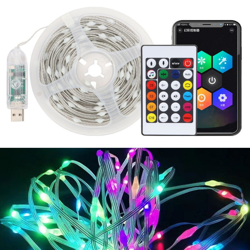 Smart Garden Light - 10M LED 크리스마스 조명 요정 문자열