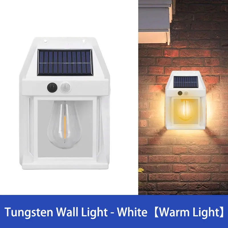 Smart Garden Lanterns - 태양광 텅스텐 야간 램프 지능형 모션