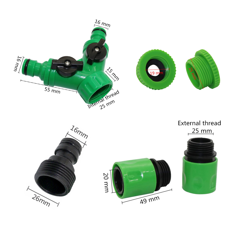 2방향 정원 수도꼭지 분배기 1/2인치 3/4인치 암나 - Smart Garden Hose Timer 리뷰 및 가격