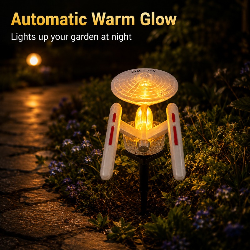 스타 트렉 USS 엔터프라이즈 솔라 가든 스테이크 라이 - Smart Garden Light 리뷰 및 가격