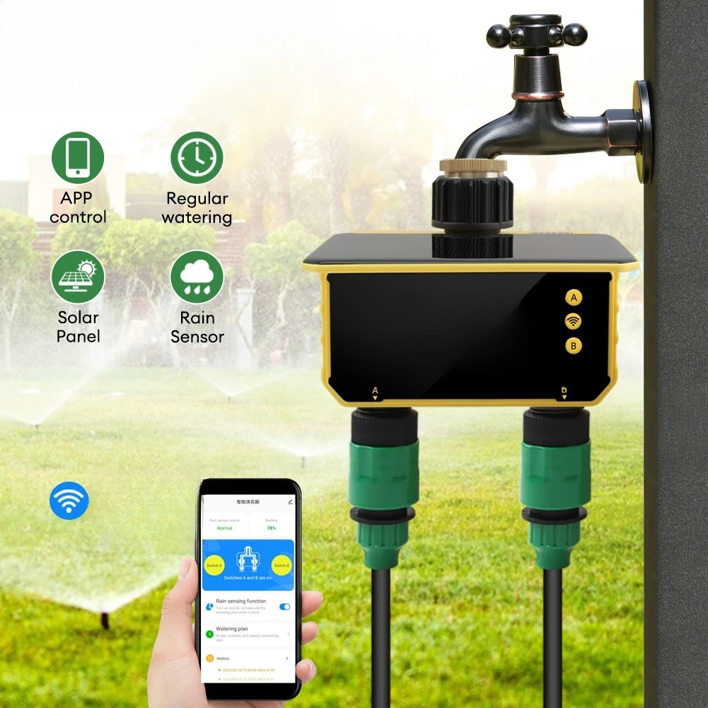 스마트 스프링클러 정원 관수 시스템, 수도꼭지 제어 장 - Smart Garden Is 리뷰 및 가격