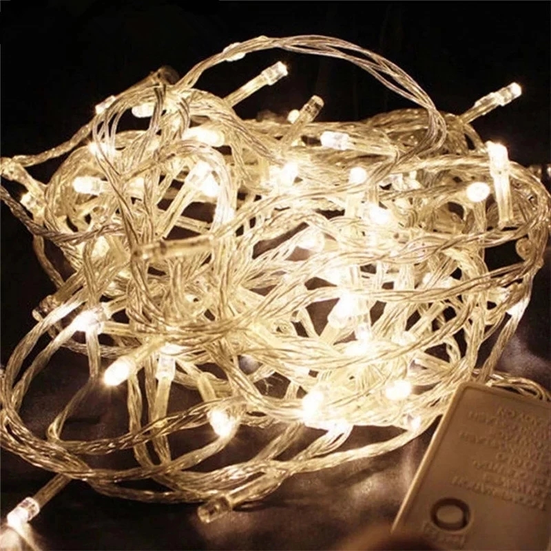 110V 220V 10M 100 LED 스트링 가랜드  - Smart Garden Light 리뷰 및 가격