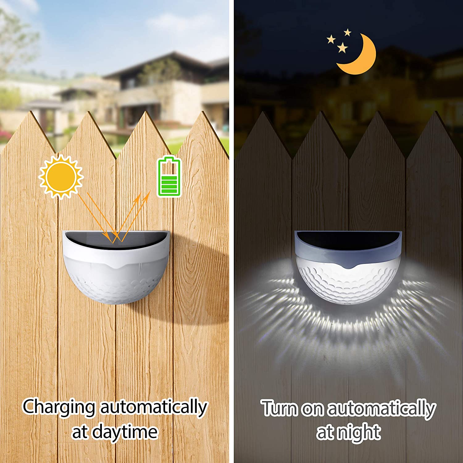 LED 태양광 야외 벽등 에너지 정원등 방수 태양광 울 - Smart Garden Light 리뷰 및 가격