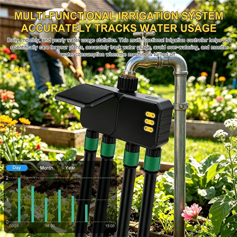 ABJT-스마트 와이파이 스프링클러 타이머 자동 정원  - Smart Garden Hose 리뷰 및 가격