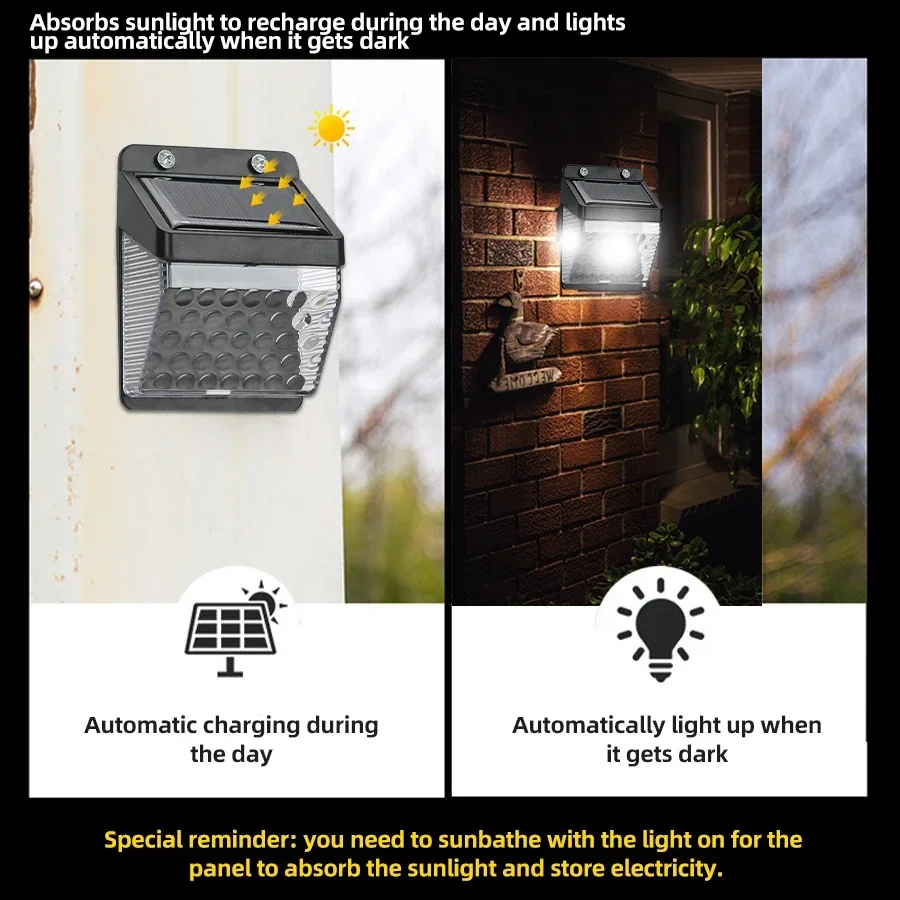 LED 태양광 조명 PIR 모션 센서 벽등 야외 태양광 - Smart Garden Light 리뷰 및 가격