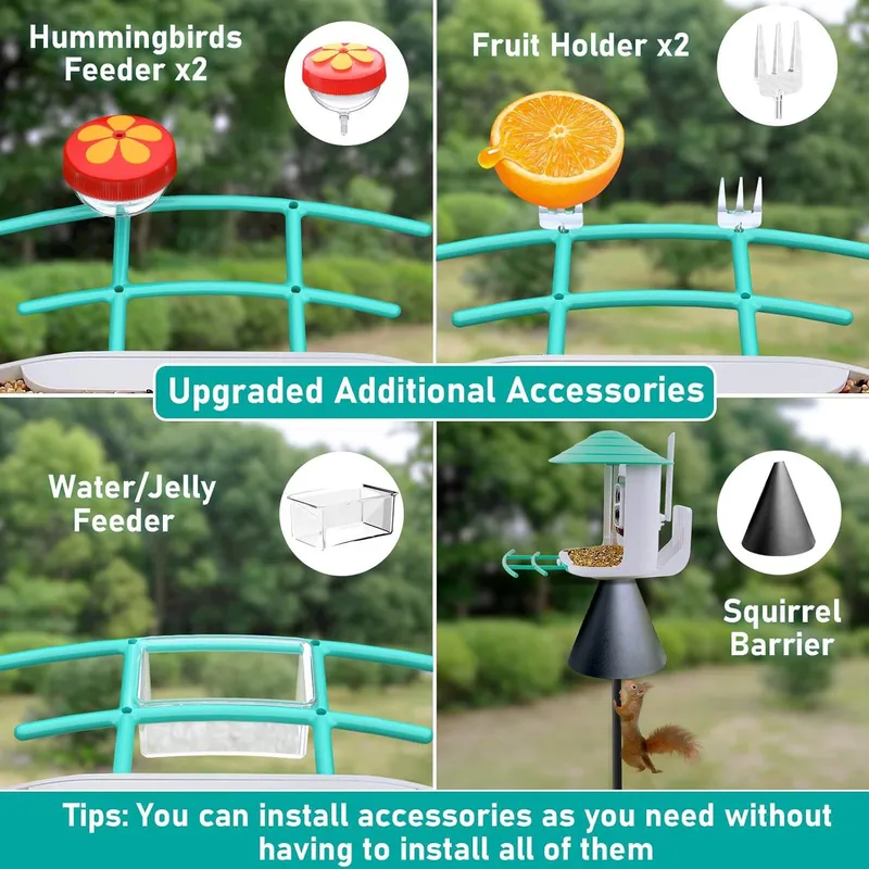 AI 인식 기능을 갖춘 스마트 새 먹이 공급기 카메라, - Smart Garden Video 리뷰 및 가격