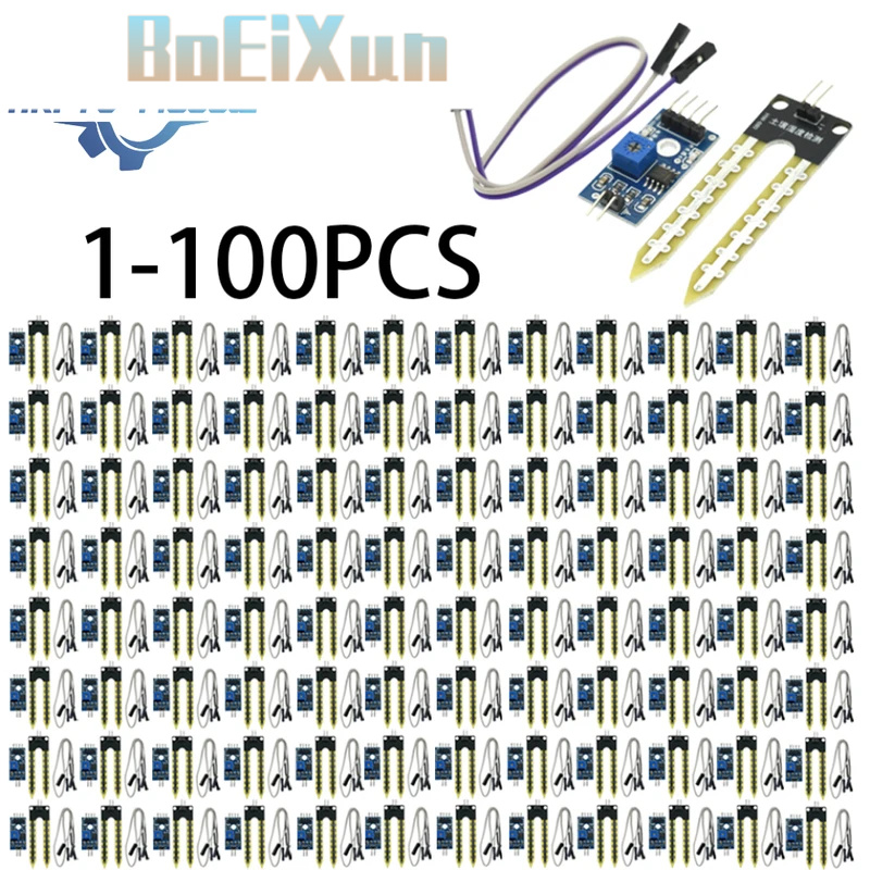 1-100개 토양 수분 센서 모듈 LM393 기반 아두 - Smart Garden Arduino 리뷰 및 가격