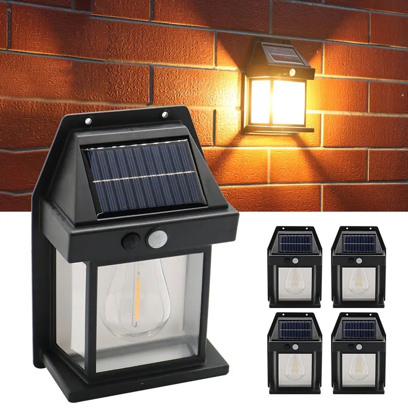 태양광 텅스텐 야간 램프 지능형 모션 센서 벽 램프,  - Smart Garden Lanterns 리뷰 및 가격