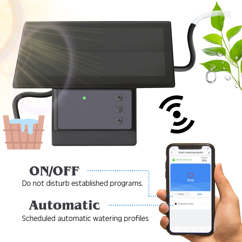 Tuya Wifi 호환성 태양 광 발전 타이머 스마트  - Smart Garden Plastic Cups 리뷰 및 가격