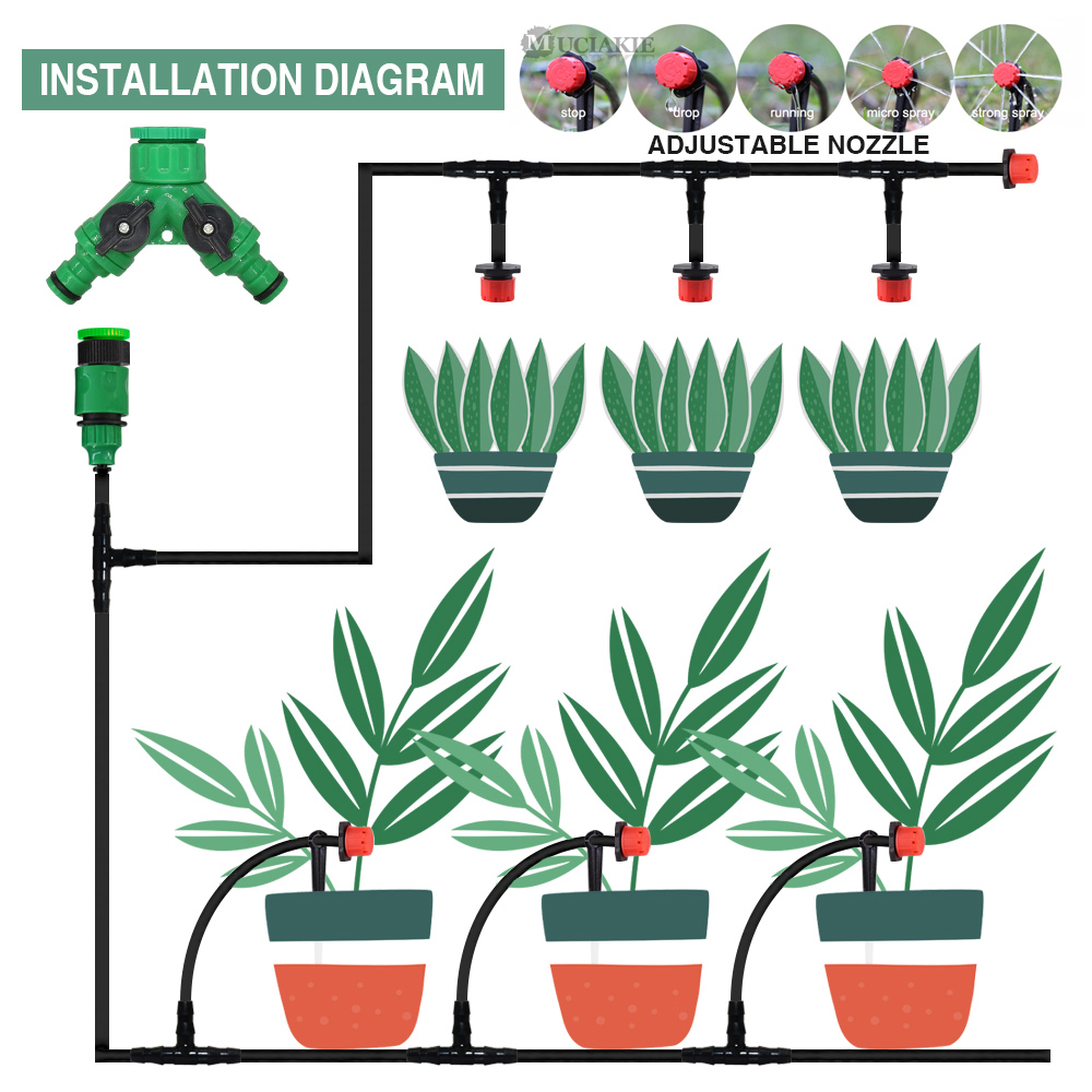 정원 온실 가정용 자동 급수 키트, 야외 스프링클러,  - Smart Garden Hose Timer 리뷰 및 가격