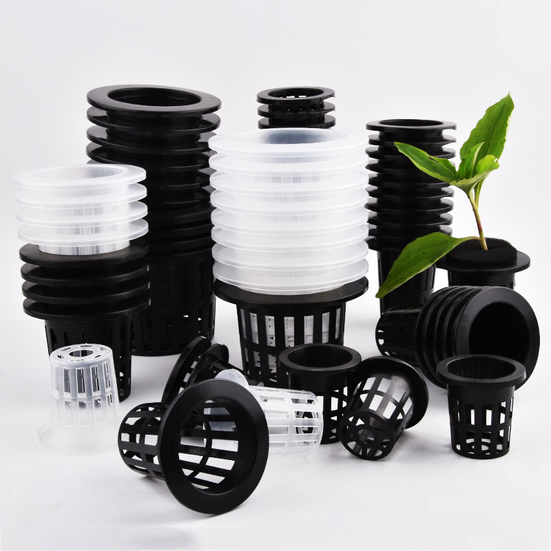 50개입 블랙 화이트 무토양 메쉬 식물 재배용 화분,  - Hydroponic Grow Pod 리뷰 및 가격