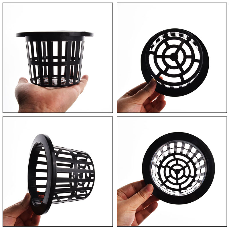 50개입 블랙 화이트 무토양 메쉬 식물 재배용 화분,  - Hydroponic Grow Pod 리뷰 및 가격
