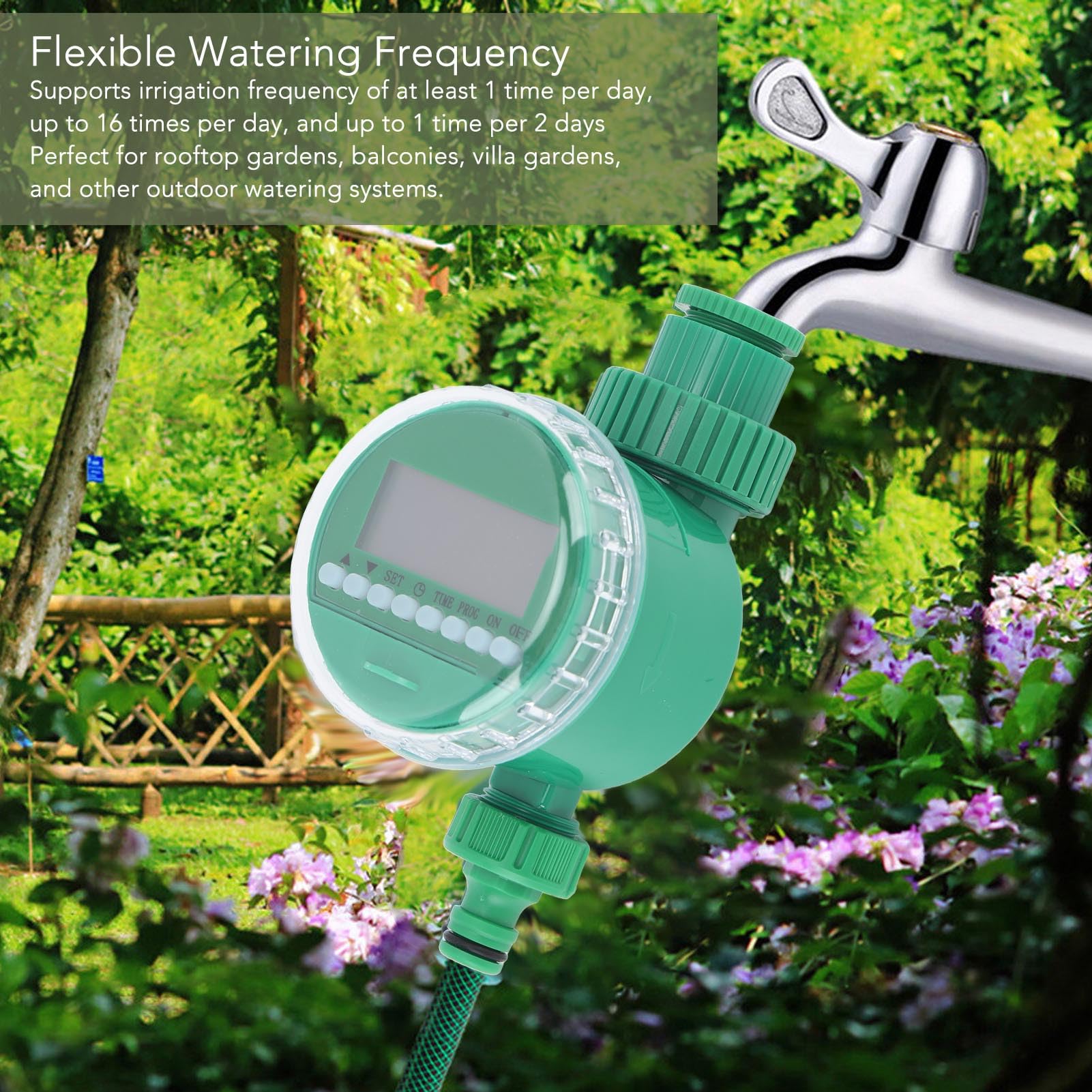 LCD 디스플레이 전자 정원 급수 타이머 자동 관개 컨 - Smart Garden Hose Timer 리뷰 및 가격