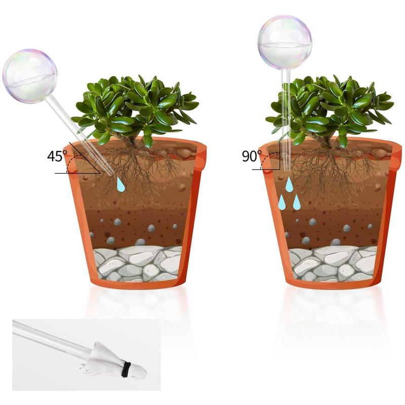 자동 식물 급수 전구, 유리 자체 급수 공, 맑은 꽃, - Smart Garden Tower 리뷰 및 가격