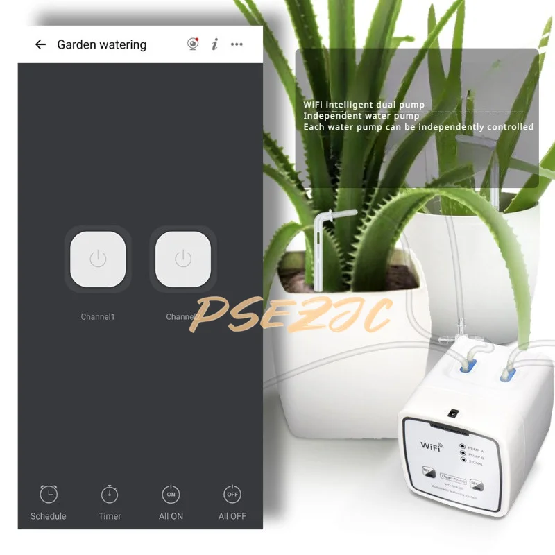 휴대 전화 원격 제어 WIFI 지능형 듀얼 펌프 발코니 - Smart Garden Hose 리뷰 및 가격