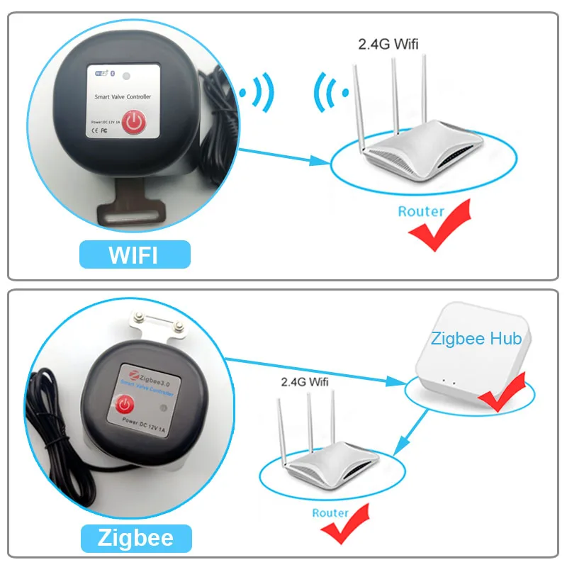 스마트 WiFi 워터 밸브 지그비 가스 밸브 타이머 정 - Smart Garden Water Timer 리뷰 및 가격
