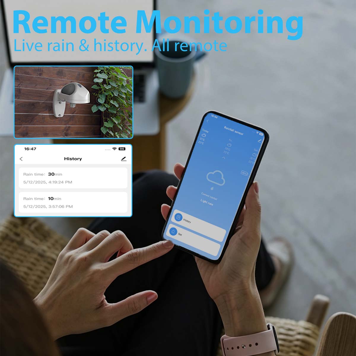 MANHOT WiFi 스마트 레인 센서 IP65 방수  - Smart Garden Arduino 리뷰 및 가격