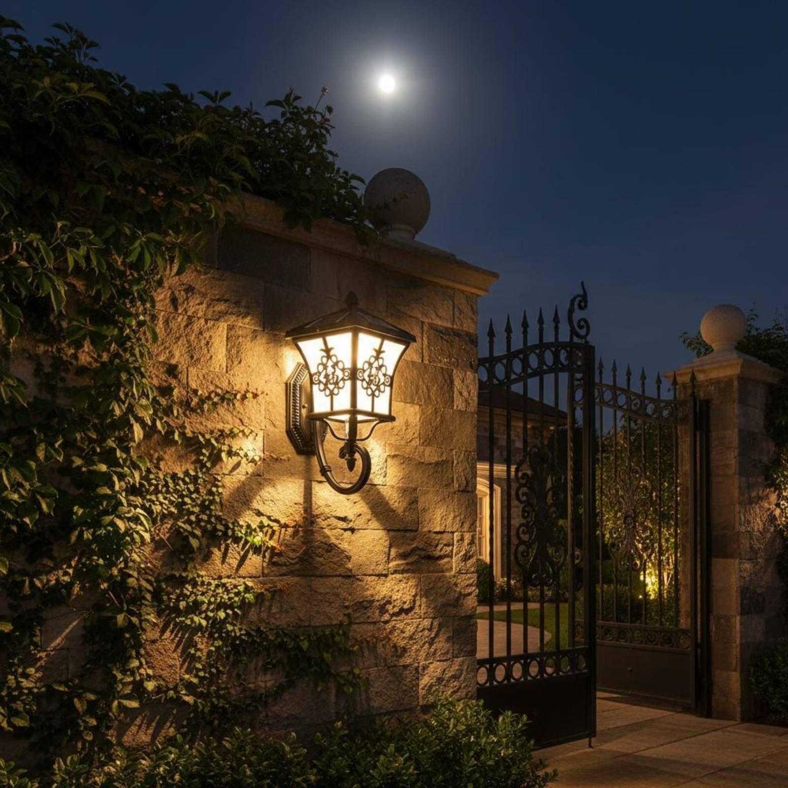 스마트 태양광 벽등 랜턴, 통로 및 정원 게이트용 방수 - Smart Garden Lanterns 리뷰 및 가격