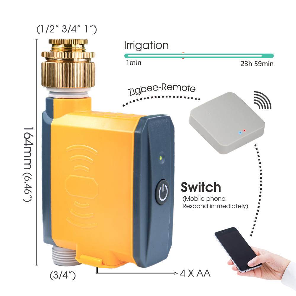 20m 정원 지그비 타이머 다양한 유형의 스프링클러 관 - Smart Garden Hose Timer 리뷰 및 가격